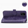 Кожаный чехол-книжка Art Case с визитницей для Samsung Galaxy A51 – Фиолетовый 45263
