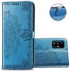 Кожаный чехол-книжка Art Case с визитницей для Samsung Galaxy A51 – Синий