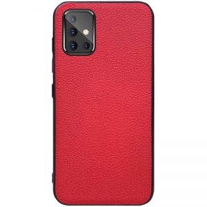 Кожаный чехол Epic Vivi series для Samsung Galaxy A71 – Красный