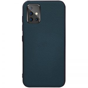 Кожаный чехол Epic Vivi series для Samsung Galaxy A51 – Зеленый / Pine green
