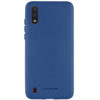 Силиконовый чехол TPU Molan Cano Smooth для Samsung Galaxy A01 — Синий