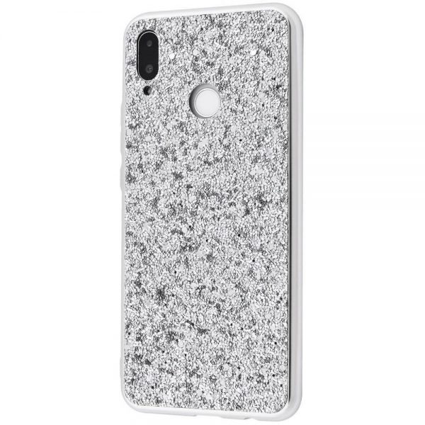 Чехол Shining Corners With Sparkles для Xiaomi Mi 8 – Silver