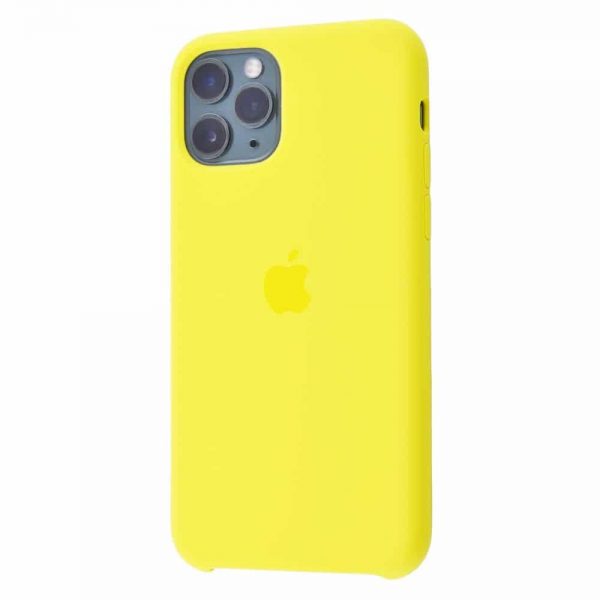 Оригинальный чехол Silicone case + HC для Iphone 11 Pro Max №38 – Flash