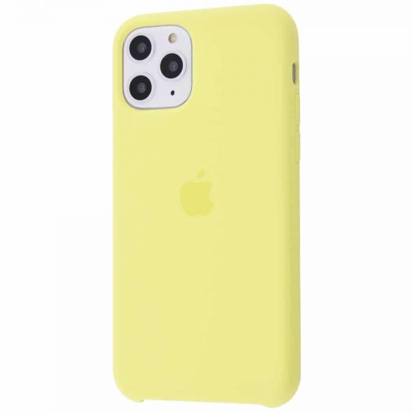Оригинальный чехол Silicone case + HC для Iphone 11 Pro №43 – Mellow yellow
