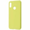 Чехол Silicone Case WAVE Full с микрофиброй для Huawei Y6s / Y6 2019 / Honor 8A – Lime green