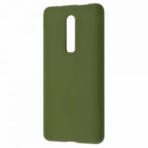Чехол Silicone Case WAVE Full с микрофиброй для  Xiaomi Redmi K20 / K20 Pro / Mi 9T / Mi 9T Pro – Army green