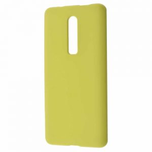 Чехол Silicone Case WAVE Full с микрофиброй для  Xiaomi Redmi K20 / K20 Pro / Mi 9T / Mi 9T Pro – Lime green