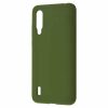 Чехол Silicone Case WAVE Full с микрофиброй для Xiaomi Mi 9 Lite / Mi CC9 – Army green