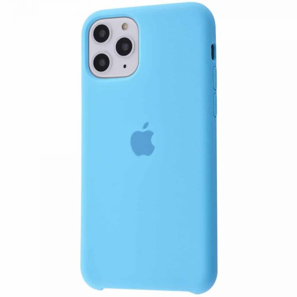 Оригинальный чехол Silicone case + HC для Iphone 11 Pro Max №20 – Blue
