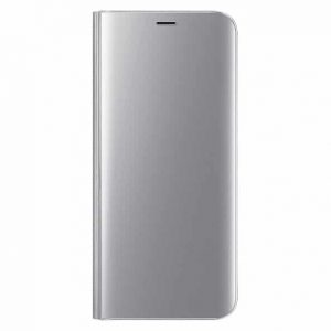 Чехол-книжка Clear View Standing Cover для Samsung Galaxy A71 — Серебряный