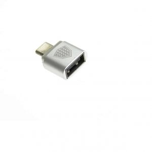 Адаптер Inkax OTG USB to Type-C – White