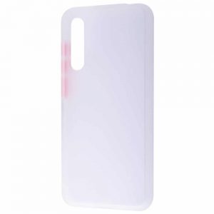 Чехол TPU Matte Color Case  для Xiaomi Mi 9 Lite / Mi CC9 – White