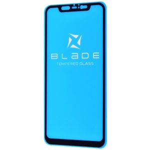 Защитное стекло 3D (5D) Blade Glass Full Glue на весь экран для Xiaomi Mi 8 – Black