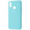 Оригинальный чехол Silicone Cover 360 с микрофиброй для  Samsung Galaxy A10s 2019 (A107) – Бирюзовый / Ice Blue