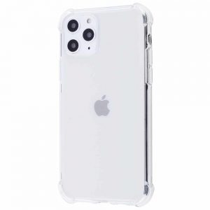 Прозрачный силиконовый TPU чехол с усиленными углами для Iphone 11 Pro Max – White