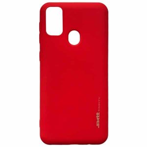 Матовый силиконовый TPU чехол для Samsung Galaxy M30s / M21 – Красный