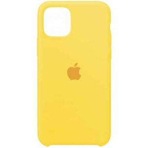 Оригинальный чехол Silicone case + HC для Iphone 11 Pro Max №13 – Yellow