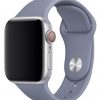 Ремешок силиконовый для Apple Watch 38 mm / 40 mm / SE 40 mm / 41 mm №45 – Lavender Grey