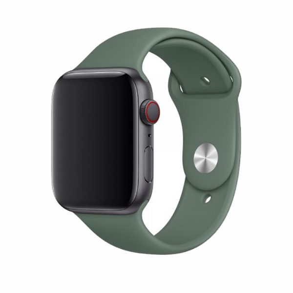 Ремінець Silicone для Apple Watch 42/44/45/49 mm Pine Green