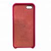 Оригинальный чехол Silicone Case с микрофиброй для Iphone 5 / 5s / SE №47 – Ultra Pink 51144