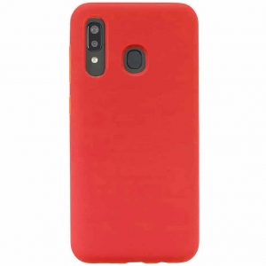 Силиконовый чехол Soft cover под магнитный держатель для Samsung Galaxy A40 2019 (A405) – Красный