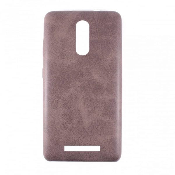 Кожаный чехол-накладка True Leather для Xiaomi Redmi Note 3 / 3 Pro – Brown