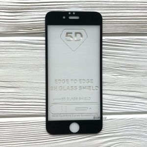 Защитное стекло 5D Full Glue Cover Glass на весь экран для Iphone 7 / 8 / SE (2020) – Black