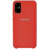 Оригинальный чехол Silicone Case с микрофиброй для Samsung Galaxy S20 Plus – Красный / Red