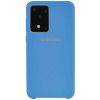 Чохол Silicone Case для Samsung Galaxy S20 Ultra Синій / Blue