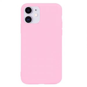 Матовый силиконовый TPU чехол для Iphone 11 – Pink