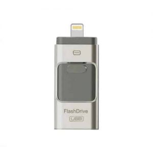 USB флеш – накопитель FlashDrive 32GB для iPad, iPhone – Silver