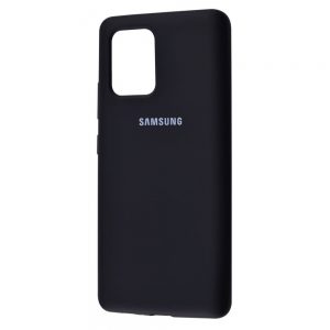 Оригинальный чехол Silicone Cover 360 с микрофиброй для Samsung Galaxy S10 lite (G770F) – Black