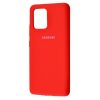 Оригинальный чехол Silicone Cover 360 с микрофиброй для Samsung Galaxy S10 lite (G770F) – Red