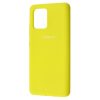 Оригинальный чехол Silicone Cover 360 с микрофиброй для Samsung Galaxy S10 lite (G770F) – Yellow