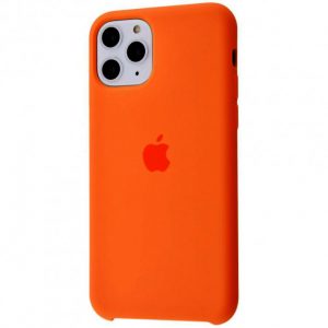 Оригинальный чехол Silicone case + HC для Iphone 11 Pro Max №18 – Orange
