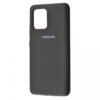Оригинальный чехол Silicone Cover 360 с микрофиброй для Samsung Galaxy S10 lite (G770F) – Dark Olive