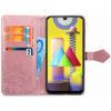 Кожаный чехол-книжка Art Case с визитницей для Samsung Galaxy M31 – Розовый 55295