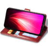 Кожаный чехол-книжка GETMAN Gallant для Samsung Galaxy A12 / M12 – Красный 55235