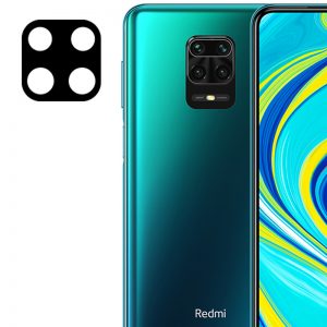 Гибкое защитное стекло 0.18mm на камеру для Xiaomi Redmi Note 9s / Note 9 Pro / Note 9 Pro Max – Black