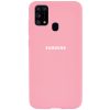Чохол Silicone Cover A для Samsung Galaxy M31 Рожевий / Pink