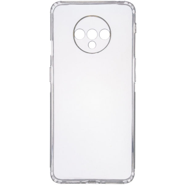 Прозрачный силиконовый TPU чехол GETMAN для OnePlus 7T