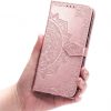 Кожаный чехол-книжка Art Case с визитницей для Samsung Galaxy M51 – Розовый 53281