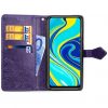 Кожаный чехол-книжка Art Case с визитницей для Xiaomi Redmi Note 9s / Note 9 Pro / Note 9 Pro Max – Фиолетовый 53294