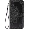 Кожаный чехол-книжка Art Case с визитницей для Samsung Galaxy A31 – Черный