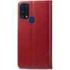 Кожаный чехол-книжка GETMAN Gallant для Samsung Galaxy M31 – Красный 55229