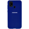 Чохол Silicone Cover A для Samsung Galaxy M31 Синій / Navy