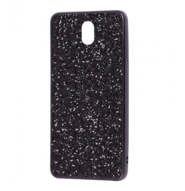 Чехол Shining Corners With Sparkles для Meizu M6 – Black