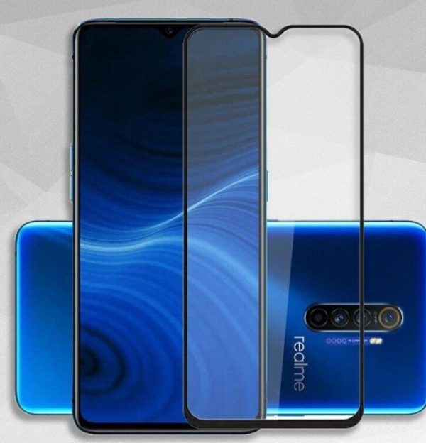 Защитное стекло 3D (5D) Full Glue Armor Glass на весь экран для Realme X2 Pro – Black