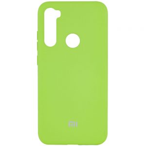Оригинальный чехол Silicone Cover 360 (A) с микрофиброй для Xiaomi Redmi Note 8T – Зеленый / Green