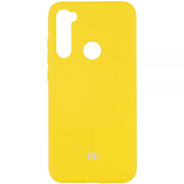 Чохол Silicone Cover A для Xiaomi Redmi Note 8T Жовтий / Yellow